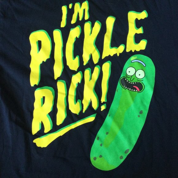 Rick and Morty I'm Pickle Rick Medium T-Shirt - Picture 2 of 5